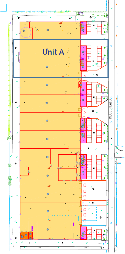 Floor plan Bornem Industrieweg 6 level0