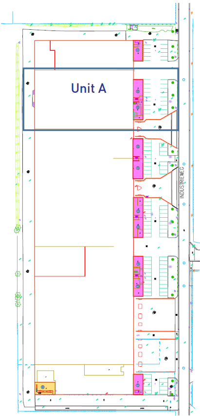 Floor plan Bornem Industrieweg 6 level1